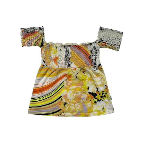 2004 graphic floral set maxi skirt + top - Picture 2 of 6